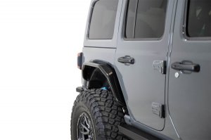 Jeep JT Rear Fenders - Addictive Desert Designs - Stealth Fighter - Hammer Black - `18-`21